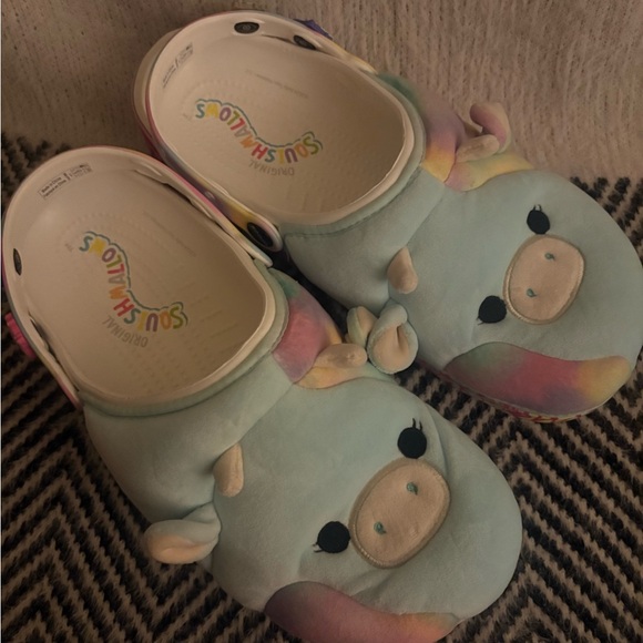 Squishmallows Shoes - Crocs x‎ Squishmallows Cow Classic Clog (210852-90H) Men’s 11 Women’s 13 New
